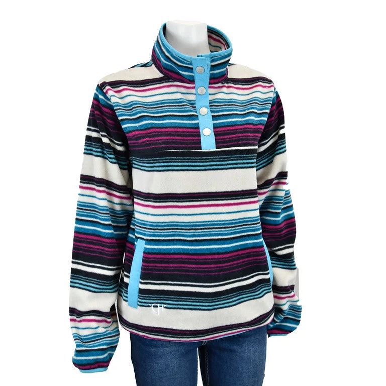 Women's Cowgirl Hardware Polar Fleece Pullover #273348-390-W