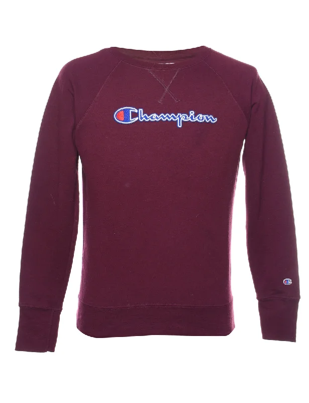 Champion Plum Classic Sweatshirt - S