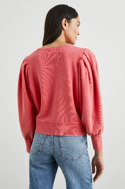 TIFFANY SWEATSHIRT - CHERRY