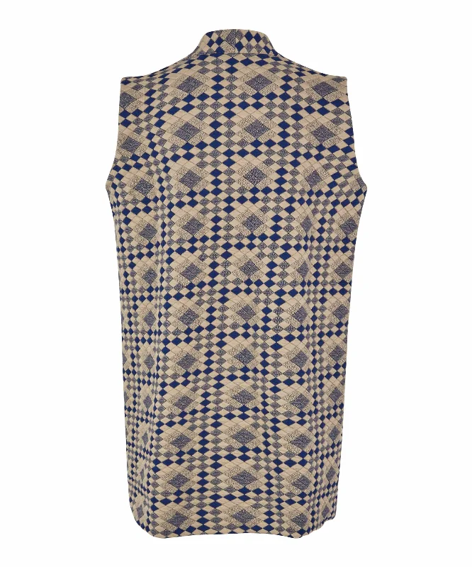 1008143 MaJorgine Waistcoat - Maritime Blue