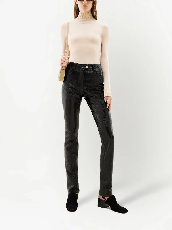 COURRÈGES Women Reedition 5-pocket Vinyl Pants