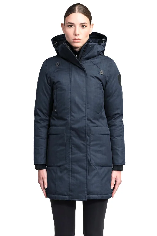 MERIDETH FURLESS LADIES PARKA NAVY