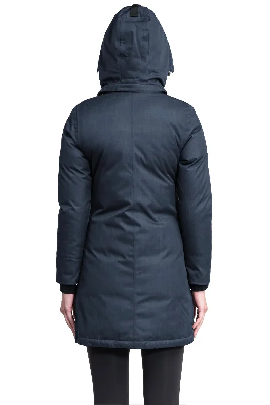 MERIDETH FURLESS LADIES PARKA NAVY