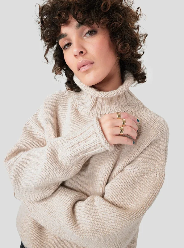 Opal sweater in chalk knit