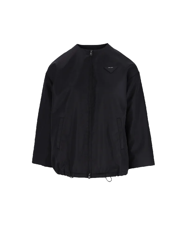 nylon oversized jacket