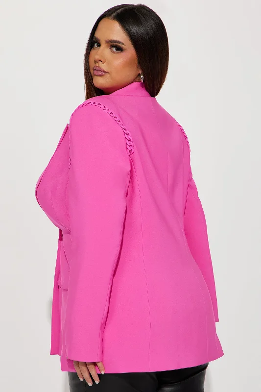 Shyann Blazer - Fuchsia