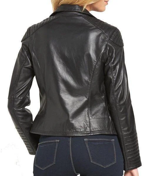 Super Venson Women Biker Leather Jackets