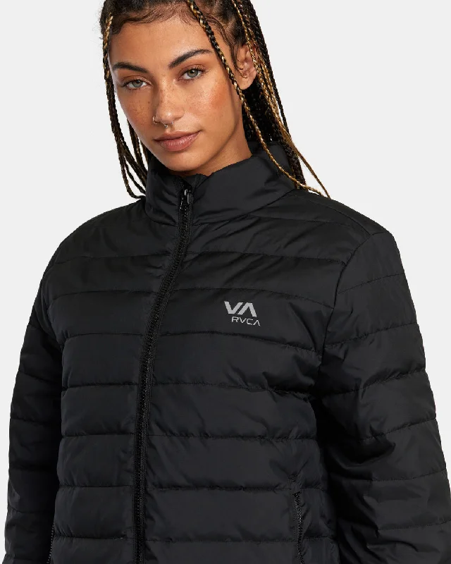 VA Puffer Jacket - Black