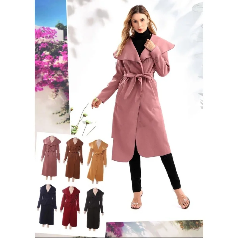 Waterfall Trench Coat 