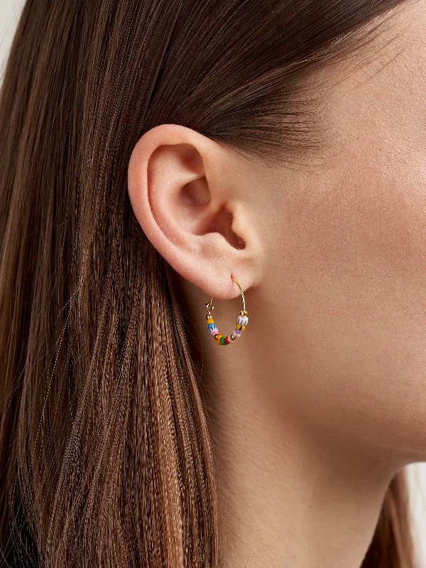 ANNI LU | ALAIA HOOP EARRINGS