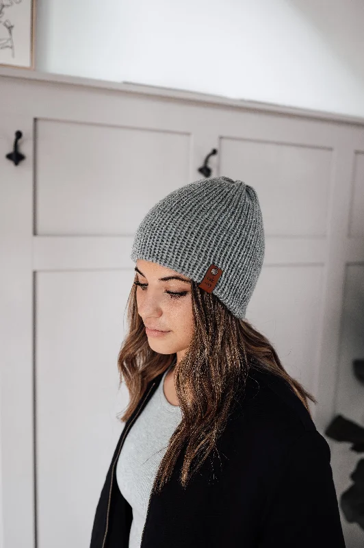 Woodland Knit Beanie - Oxford Grey