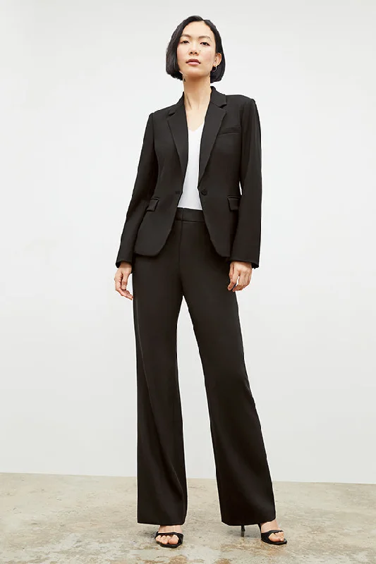 Yasmine Blazer - Wool Twill :: Black