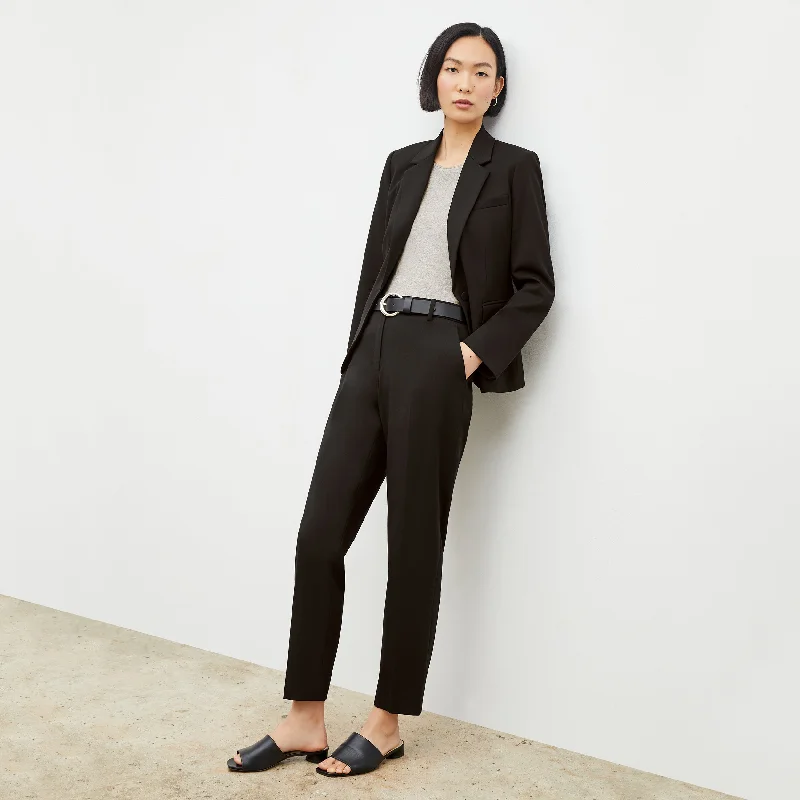 Yasmine Blazer - Wool Twill :: Black