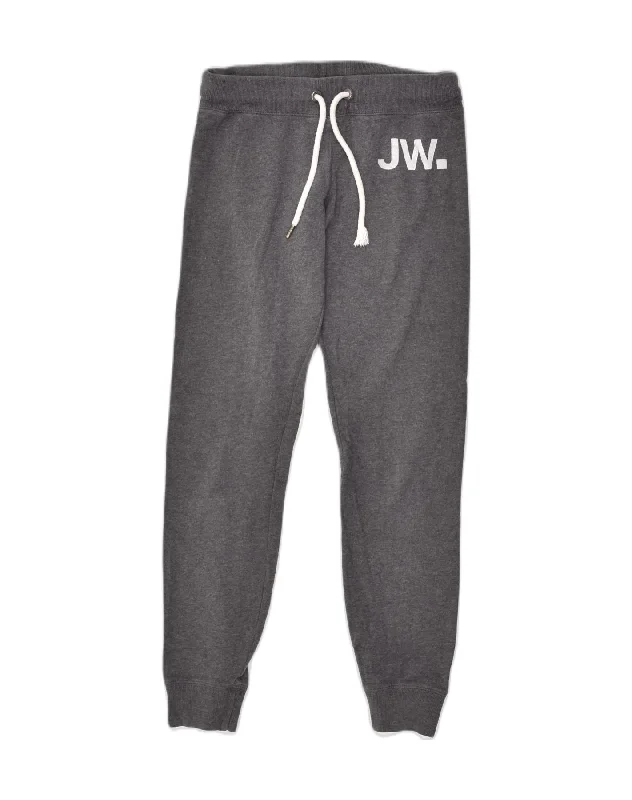 JACK WILLS Womens Tracksuit Trousers Joggers UK 8 Small Grey Cotton