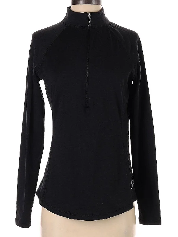 Jofit Women's Solid Black Golf Pullover Size S MSP$