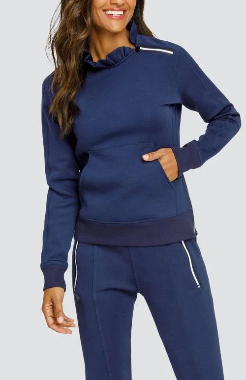 New Tail Activewear Condoleezza Navy Pullover