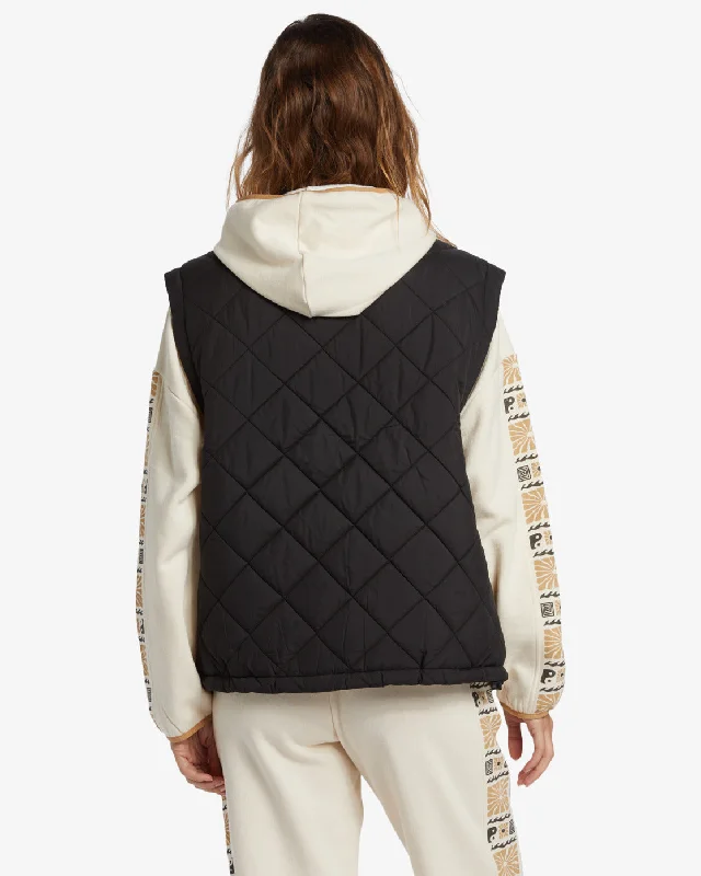 Billabong Transport Puffer Vest-Black