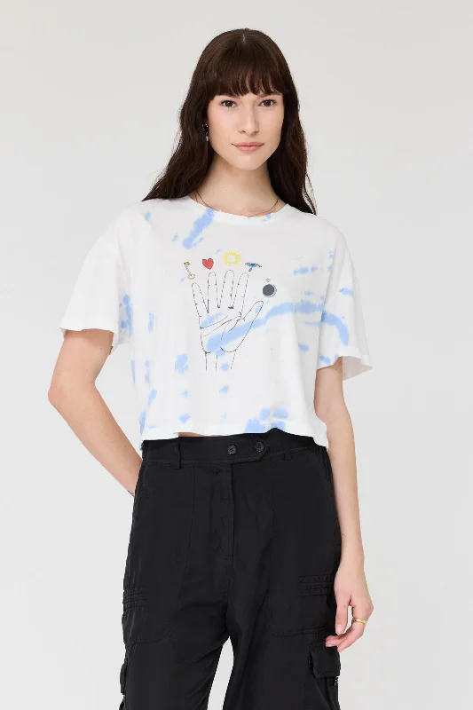 Blue Tie-Dye Claudia Tee