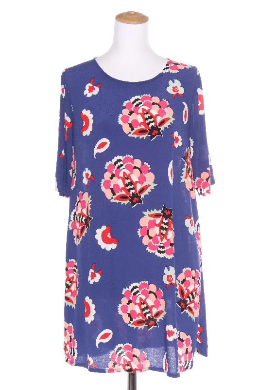 MISTER ZIMI - Navy floral print dress! 12