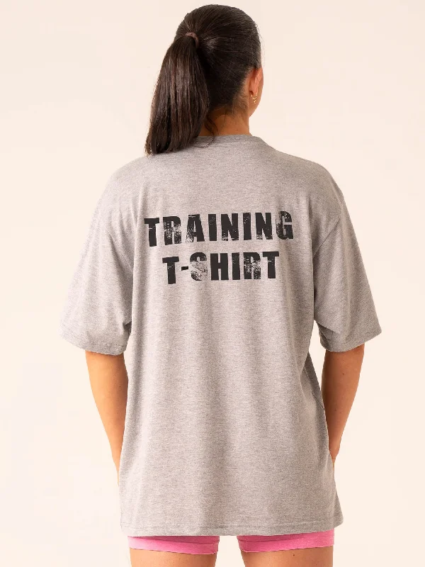 Training T-Shirt - Grey Marl