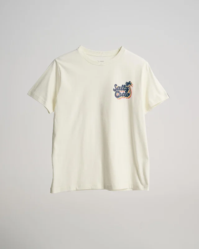 Salty Seventies Boyfriend Tee - Bone