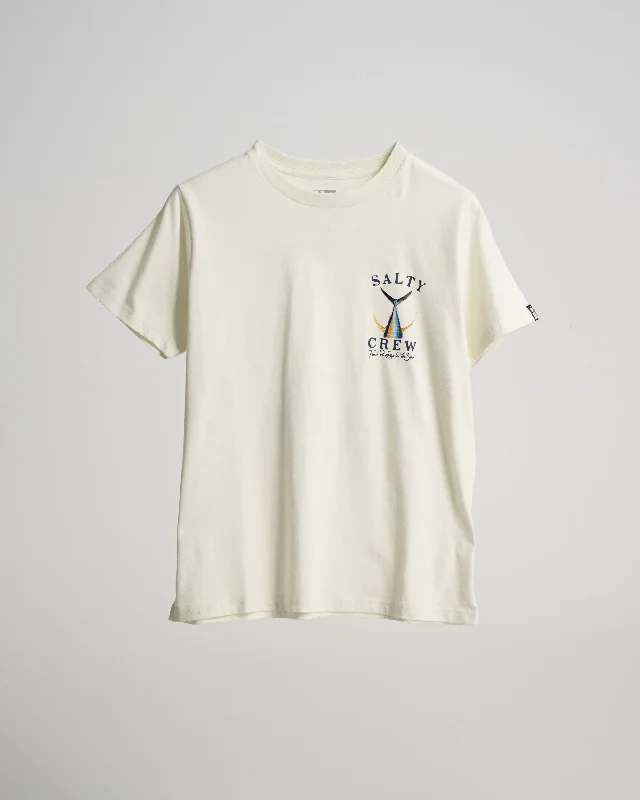 TAILED BOYFRIEND TEE - Bone