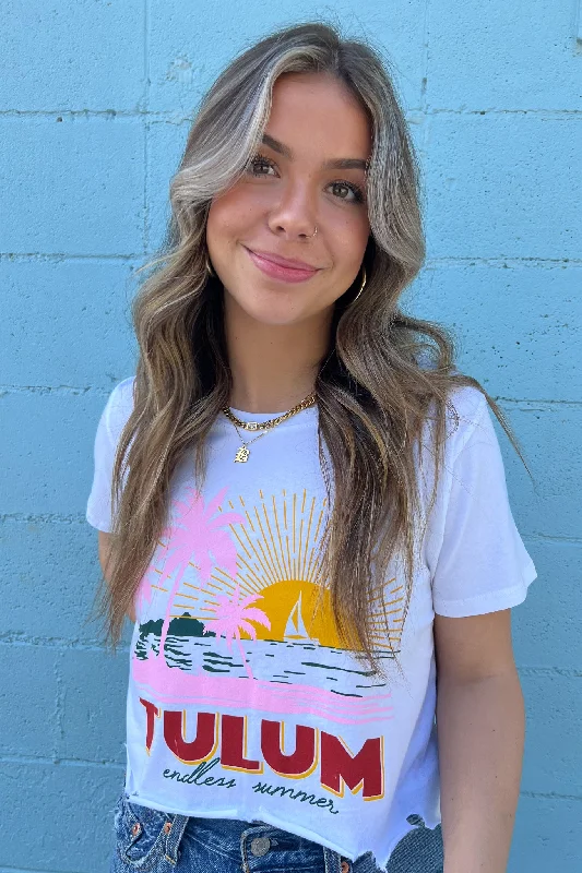 Tulum Crop Tee