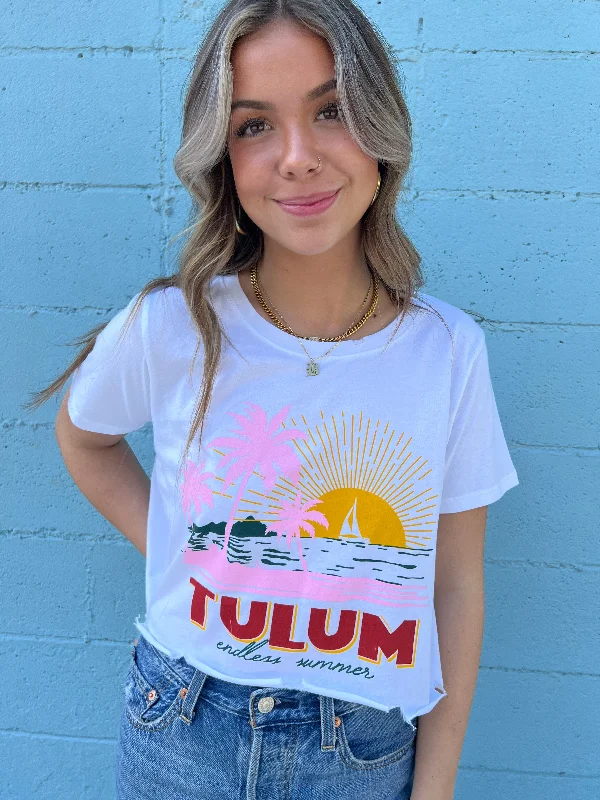 Tulum Crop Tee