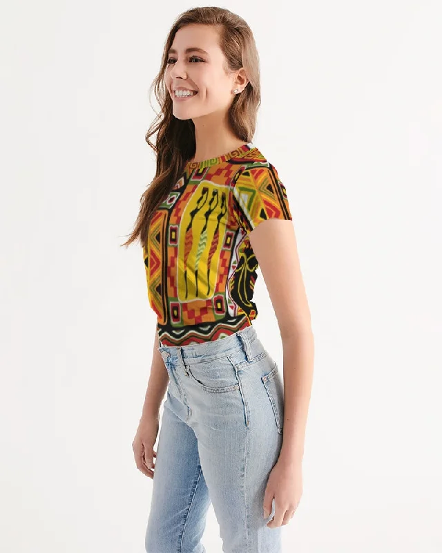 AKH African Mural Art Women's Tee