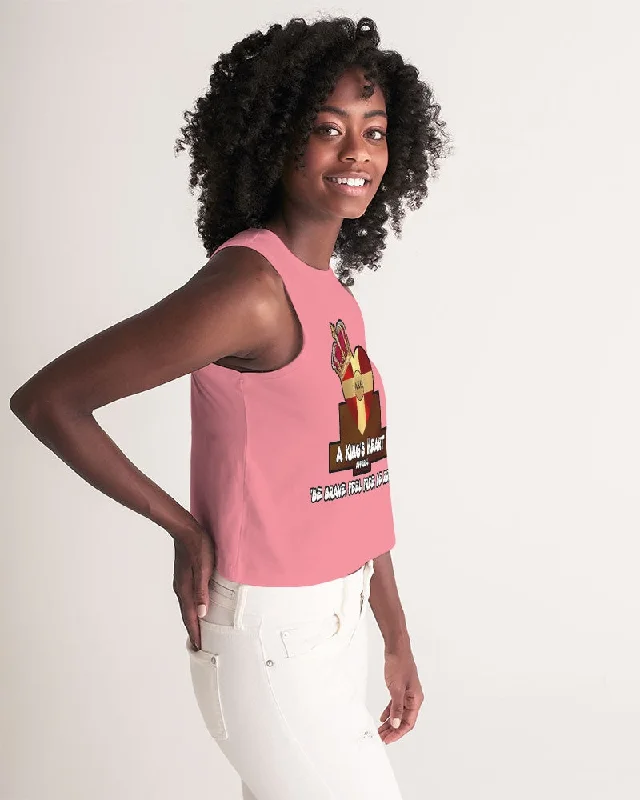 AKH Pink Women's Cropped Tank