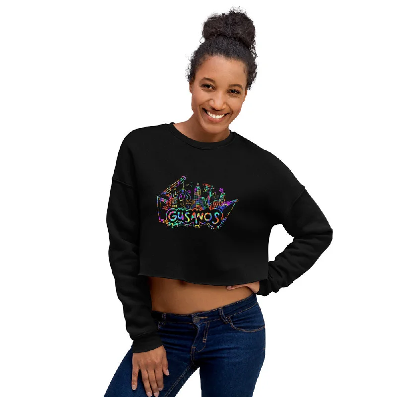 Crop Sweatshirt Downtown Los Gusanos