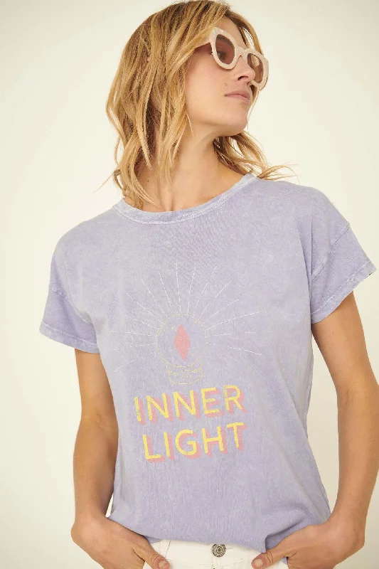 Inner Light Vintage-Wash Graphic Tee