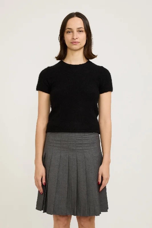 Kotte Short Sleeve Knit Black