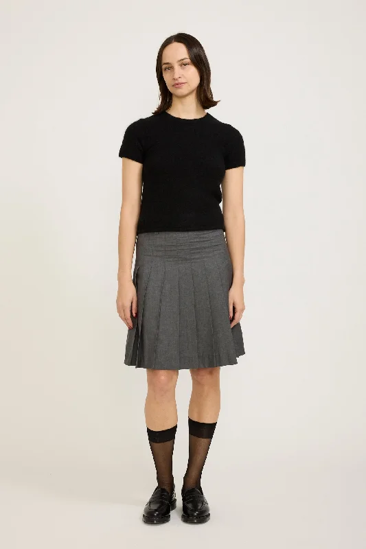 Kotte Short Sleeve Knit Black