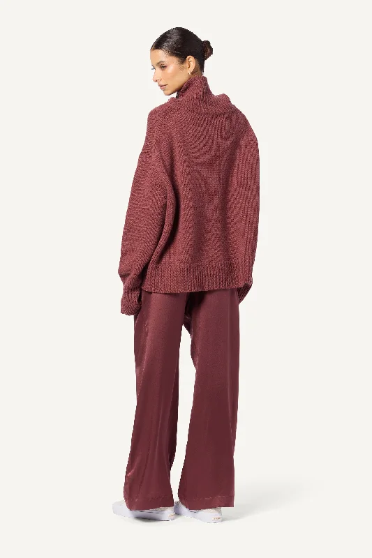 SCARLETT CASHMERE TURTLENECK SWEATER | CIMARRON