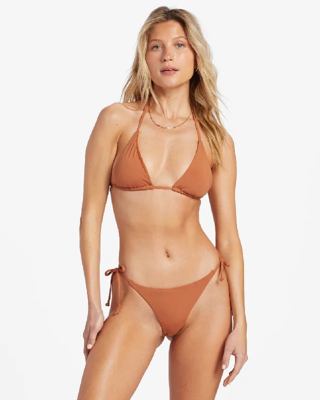 Sol Searcher Multi-Way Triangle Bikini Top - Golden Brown