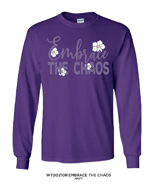 Women's Embrace the Chaos Long Sleeve Tee