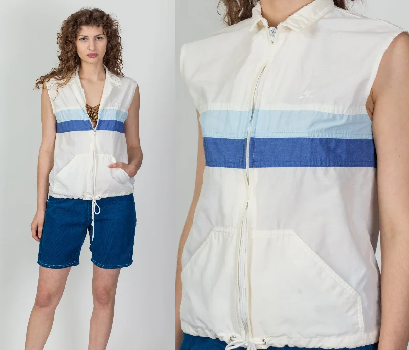 80s Hobie Striped Sailing Vest - Men's Small