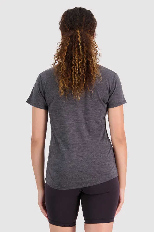 Zephyr Merino Cool Tee - Smoke