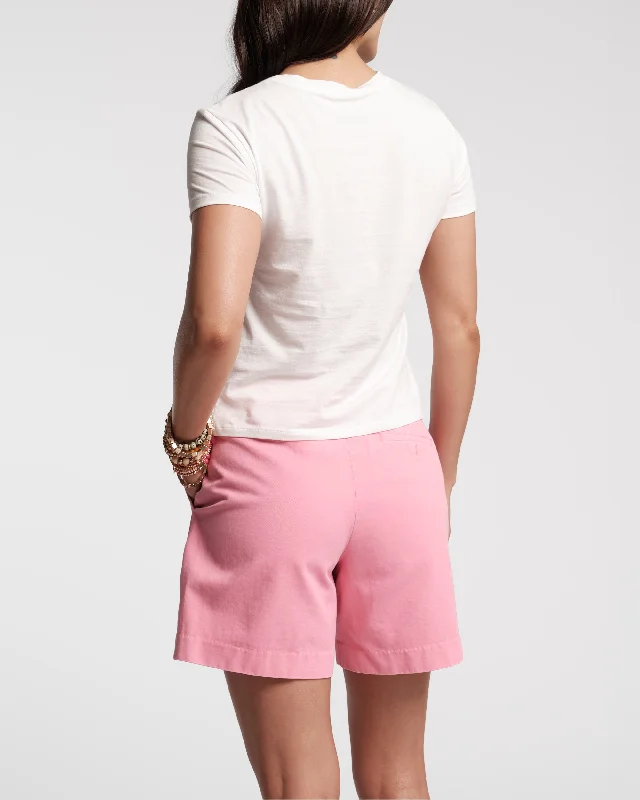 Benny Short Cotton Twill Pink