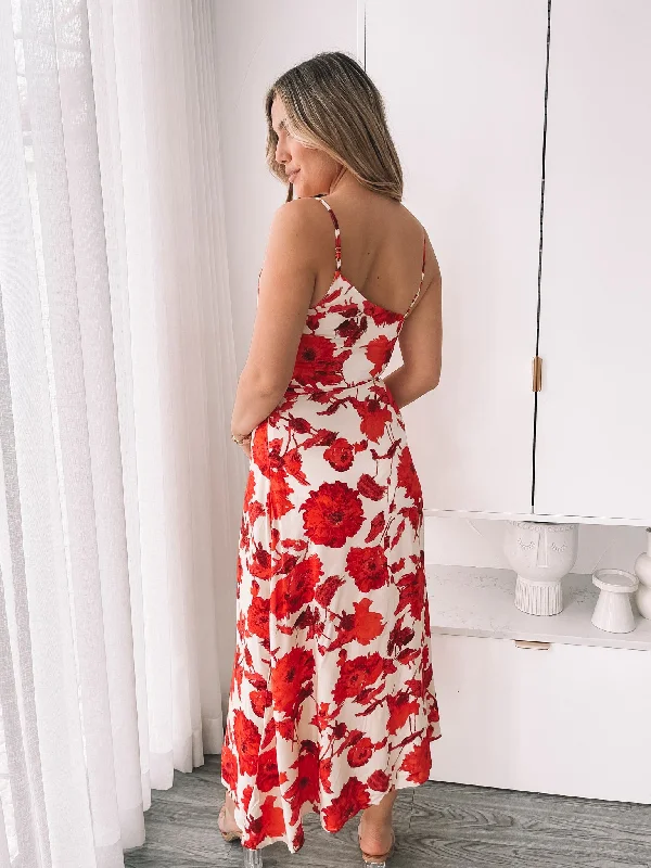 Catrice Dress - Scarlet Floral