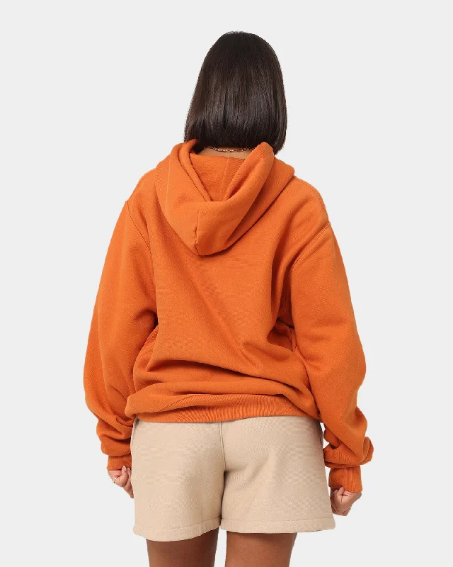 Champion Reverse Weave Cursive Logo Hoodie Cinnamon Haze