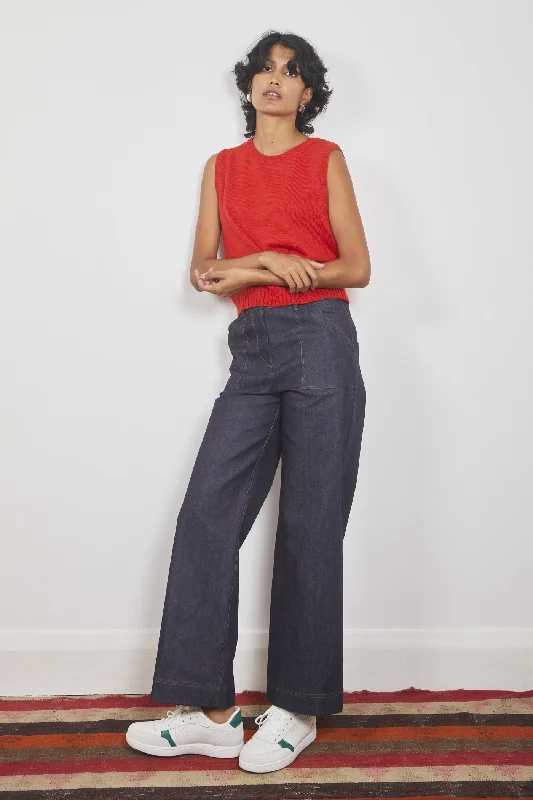 Dalston Sandy Pant - Indigo Denim