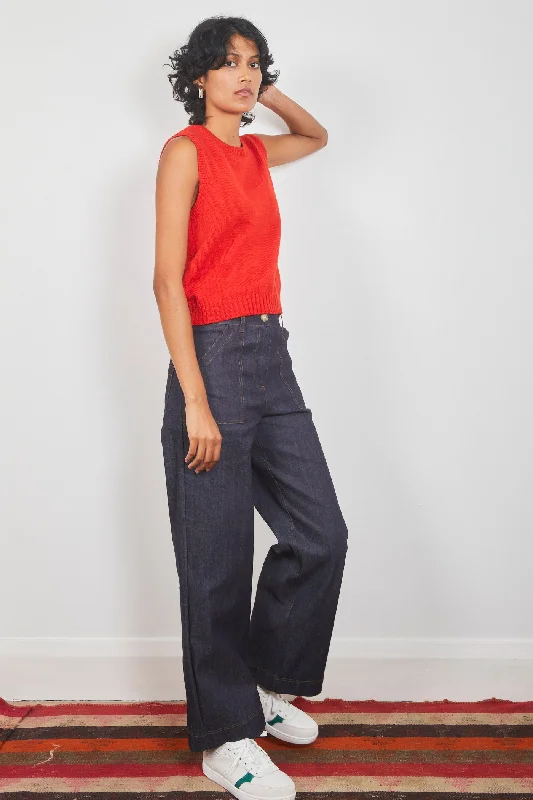 Dalston Sandy Pant - Indigo Denim