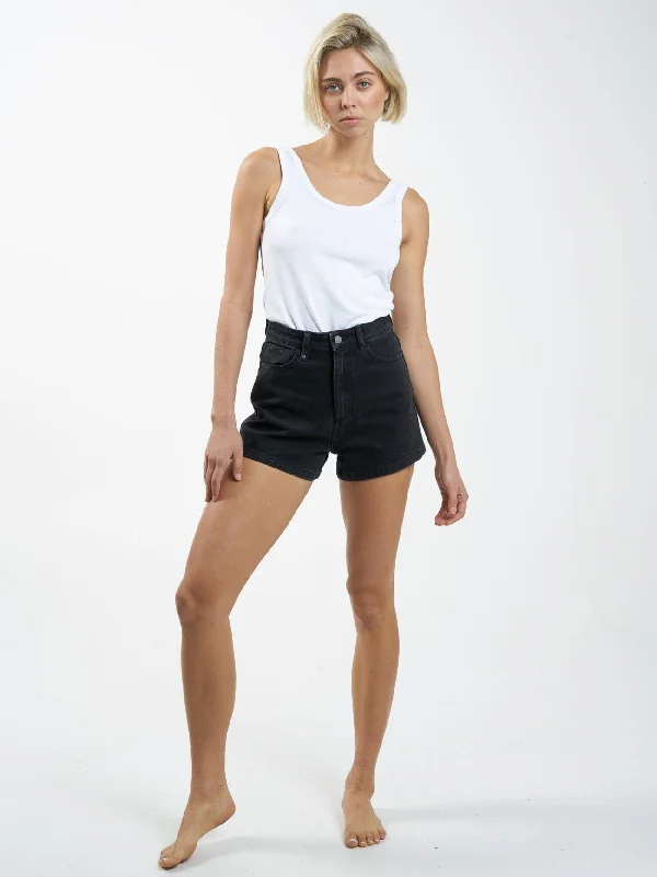 Erica Short - Clean Hem - Dusk Black