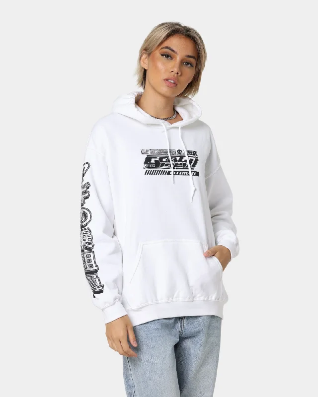 Goat Crew Anime Hoodie White