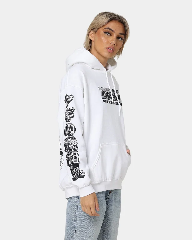 Goat Crew Anime Hoodie White