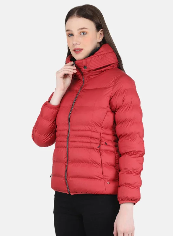 Women Red Stripe Jacket