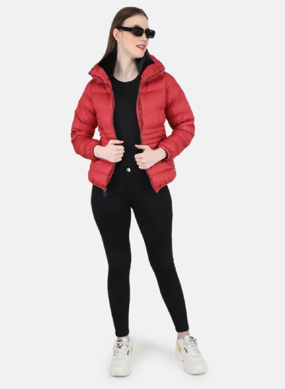 Women Red Stripe Jacket