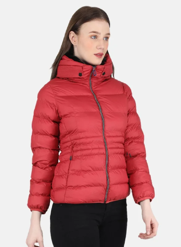 Women Red Stripe Jacket